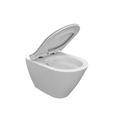 City Wall Hung Bowl Cleanon With Hidden Fixation Without Toilet Seat