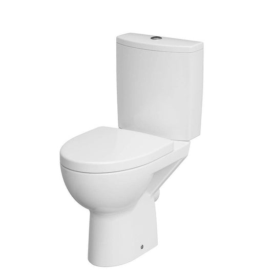 Parva Wc Compact Set With Parva Duroplast Antibacterial, Soft-Close And Easy-Off Toilet Seat